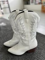 Cowboylaarzen mt 40, Kleding | Dames, Schoenen, Hoge laarzen, Wit, Nieuw, Ophalen of Verzenden