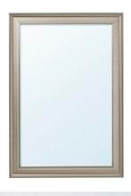 Songe Spiegel, zilverkleur, 91x130 cm, Huis en Inrichting, Woonaccessoires | Spiegels, Ophalen, Zo goed als nieuw, 75 tot 100 cm