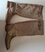 Bitter Laarzen, echt leer. Maat 37. Nieuw!!, Kleding | Dames, Schoenen, Ophalen of Verzenden, Zo goed als nieuw, Zwart, Hoge laarzen