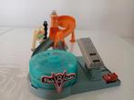 Cars racebaan met 2 auto's flo's café disney, Ophalen of Verzenden, Gebruikt, Elektrisch, Overige merken