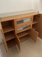 Dressoir / Linnen / Kledingkast, Huis en Inrichting, Kasten | Dressoirs, Ophalen, 100 tot 150 cm, Glas, Zo goed als nieuw