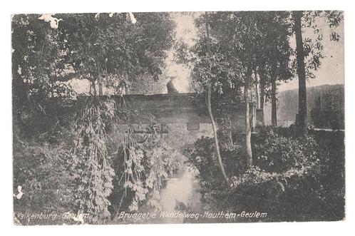 990555 Valkenburg Geulem 1918 Gelopen met postzegel, Verzamelen, Ansichtkaarten | Nederland, Gelopen, Limburg, Voor 1920, Ophalen of Verzenden