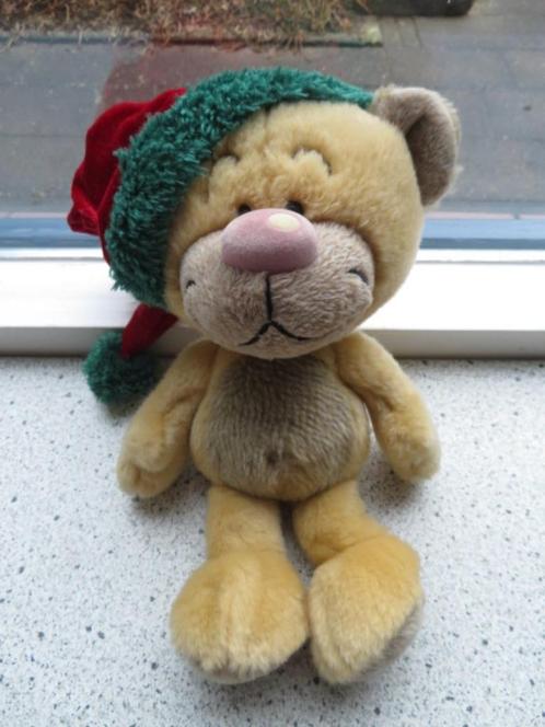 Diddl beer met kerstmuts Pimboli Depeche meet ca 30 cm totaa, Verzamelen, Diddl, Knuffel, Pimboli, Ophalen of Verzenden