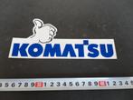 sticker KOMATSU, Ophalen, Zo goed als nieuw