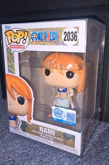 Funko Pop! 2036 Nami (Albasta) One Piece EXCLUSIVE  beschikbaar voor biedingen
