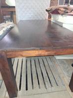 Mooie grote eettafel, Ophalen, 100 tot 150 cm, 200 cm of meer, Zo goed als nieuw