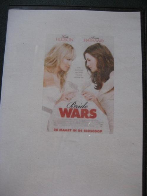 DVD Bride Wars 8712626042747 Hudson en Hathaway Liv en Emma, Cd's en Dvd's, Dvd's | Komedie, Zo goed als nieuw, Romantische komedie
