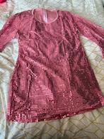 Roze broek overgooier legging carnaval, Ophalen of Verzenden, Zo goed als nieuw, Maat 38/40 (M), Carnaval