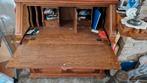 Antiek secretaire bureau, Antiek, Gebruikt, Eikenhout, 50 tot 75 cm
