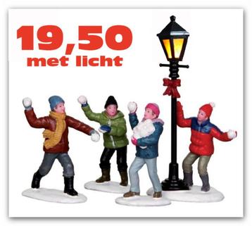 Winterdorp atributen en veel leuke items, ook met licht?? beschikbaar voor biedingen