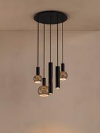 Moderne Ztahl hanglamp - 5 lichts - rond 50cm, Ophalen, Zo goed als nieuw, Modern, hotel chique, Metaal