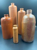 5 Aardewerken Kruiken - Decoratief, Antiek en Kunst, Antiek | Keramiek en Aardewerk, Ophalen