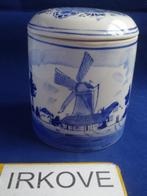 DELFT BLAUW STROOPWAFEL POT * Mooi Kado! *, Verzenden