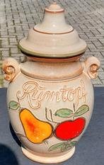 Mooie Rumtopf aardewerk, Antiek en Kunst, Antiek | Keramiek en Aardewerk, Ophalen of Verzenden