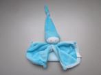 Difrax blauw turquoise zacht pluche knuffeldoek popje spookj, Kinderen en Baby's, Speelgoed | Knuffels en Pluche, Nieuw, Overige typen
