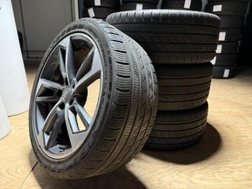 18 Inch originele Audi A4 velgen + winterbanden  beschikbaar voor biedingen