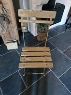 Brocante klapstoel, Ophalen