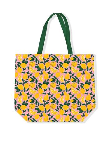 Canvas Tas met Citroen Print beschikbaar voor biedingen
