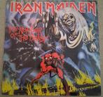 Iron maiden the number of the beast 1982 gekleurd vinyl, Ophalen, Zo goed als nieuw