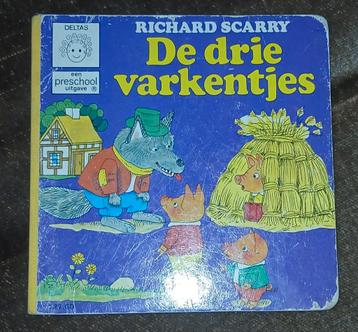 De drie varkentjes - Richard Scarry beschikbaar voor biedingen