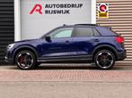 Audi Q2 35 TFSI 3x S-Line Pano/Virtual/Keyless/Camera, Auto's, 12 maanden, 4 cilinders, Blauw, Leder en Stof