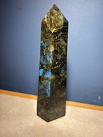 Labradoriet Obelisk groot - Prachtige Flash!  1, Ophalen of Verzenden, Mineraal