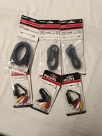 Philips kabels in originele verpakking, Verzamelen, Ophalen of Verzenden, Audio en Video