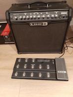 Line 6 Spyder IV 75 Watt + Line 6 FBV Shortboard, Gebruikt, Gitaar, Ophalen, 50 tot 100 watt