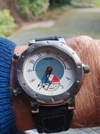 Zeldzame Seiko Yachttimer 8M35/6010, Seiko, Leer, Staal, Polshorloge