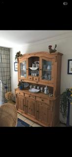 Dressoir met Opzetkast, Huis en Inrichting, Ophalen, Glas, 150 tot 200 cm, 150 tot 200 cm