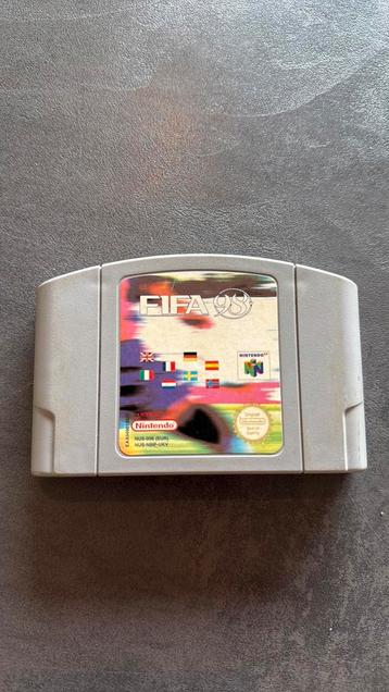 N64 - Fifa 98 beschikbaar voor biedingen