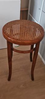 Antieke Fischel Kruk met Rotan Zitting, Ophalen