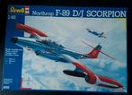 Revell F-89 D/J Scorpion 1:48, Hobby en Vrije tijd, Modelbouw | Vliegtuigen en Helikopters, Revell, Groter dan 1:72, Ophalen of Verzenden