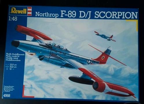 Revell F-89 D/J Scorpion 1:48, Hobby en Vrije tijd, Modelbouw | Vliegtuigen en Helikopters, Zo goed als nieuw, Vliegtuig, Groter dan 1:72