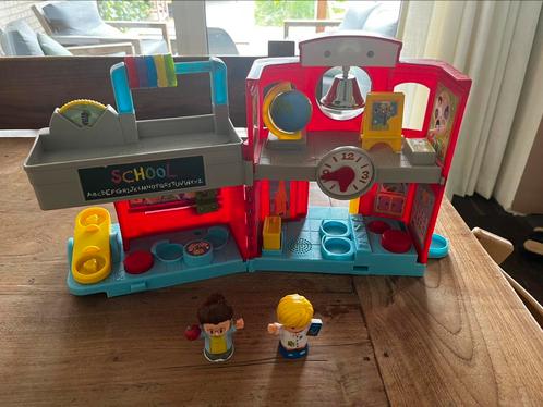 Fisher price school, Kinderen en Baby's, Speelgoed | Fisher-Price, Zo goed als nieuw, Speelset, Ophalen of Verzenden