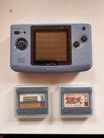 Neo Geo Pocket Color + 2 Games, Spelcomputers en Games, Ophalen, Gebruikt, Overige modellen, Met games