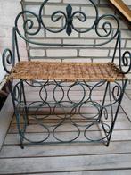 Brocante rek, metaal., Ophalen of Verzenden