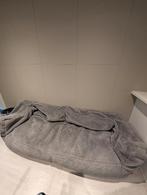 Zitzakbank 3 persoons, Ophalen, Gebruikt, Grijs, Zitzak