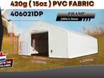 2025 Rhino-Cross-Shelter 406021DP - 18,3x12,2x6,4 m Opslagte