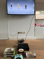 Xbox 360 met 2 controllers, 11spellen en geheugenkaart., Spelcomputers en Games, Spelcomputers | Xbox One, Met 2 controllers, Gebruikt