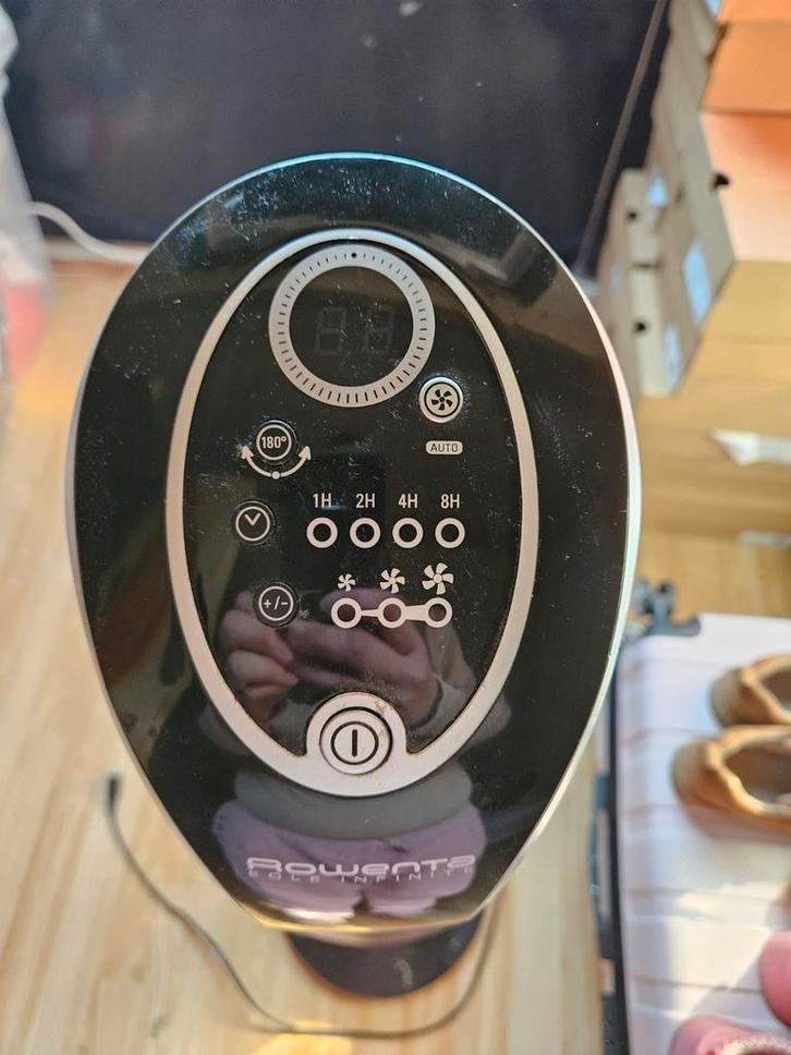 Rowenta torenventilator, Witgoed en Apparatuur, Ventilatoren, Gebruikt, Torenventilator, Ventilator met afstandsbediening, Ophalen