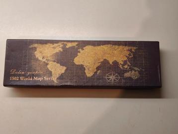 Dolin Youpin 1502 World Map Series Veerpen Set beschikbaar voor biedingen