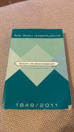 Jurisprudentie staats- en bestuursrecht 4e editie, Ophalen of Verzenden, Alpha, Gelezen, WO