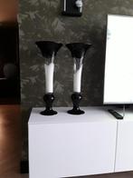 2 vazen., Ophalen, Overige kleuren, 50 tot 75 cm, Glas