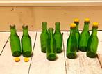 Apothekers flesjes groen Vintage Retro, Antiek en Kunst, Curiosa en Brocante, Ophalen of Verzenden