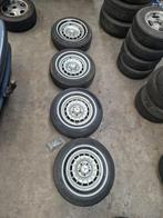 Set kroonkurkvelgen met banden Mercedes, Ophalen, 14 inch, Gebruikt, Banden en Velgen