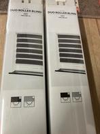 2 nieuwe duo rolgordijnen verduisterend kleur grijs, Huis en Inrichting, Stoffering | Gordijnen en Lamellen, Nieuw, Grijs, 150 tot 200 cm