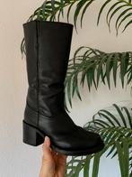 Sendra retro boots blokhak 37 western boots hoge cowboylaars, -, Zwart, -, Ophalen of Verzenden