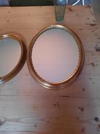 Vintage ovale  Spiegels, Rond, Ophalen of Verzenden, Zo goed als nieuw, Minder dan 100 cm