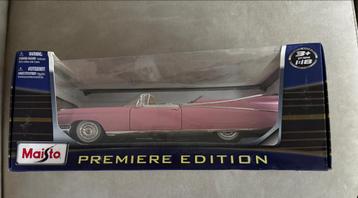Maisto Cadillac Eldorado 1959 Roze 1:18 Nieuw! beschikbaar voor biedingen
